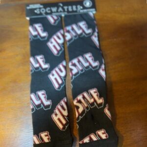 Hustler Hollywood Black and Red Hustle Socks​